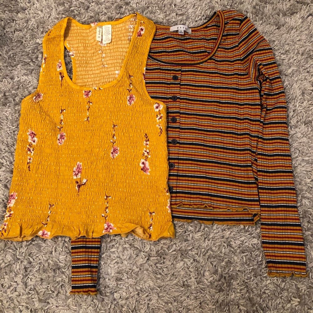 Cropped tops